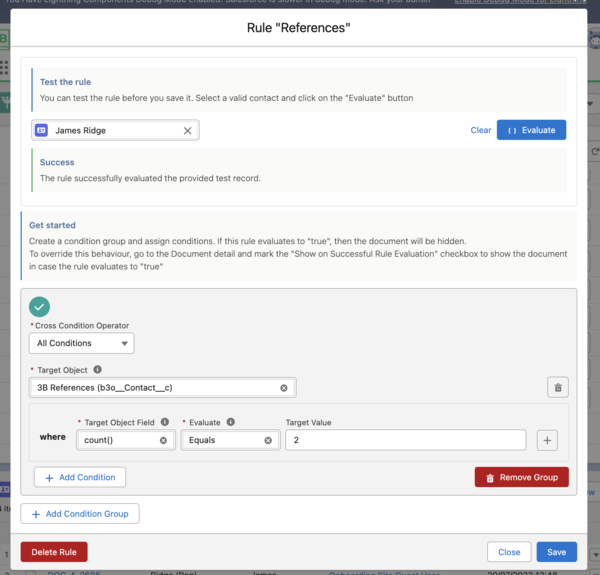 Conditional Documents - 3B Knowledge